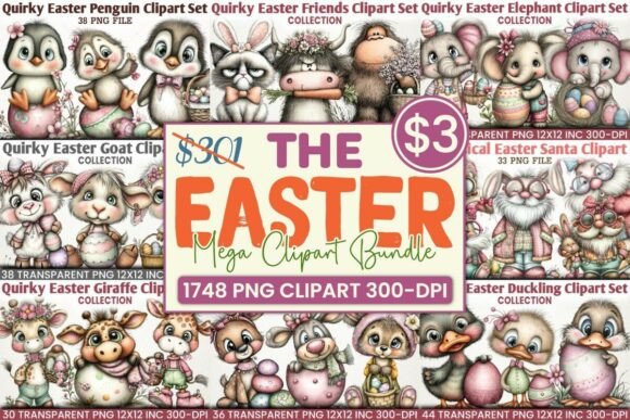 Download The Easter Mega Clipart Bundle PNG - Premium Resources
